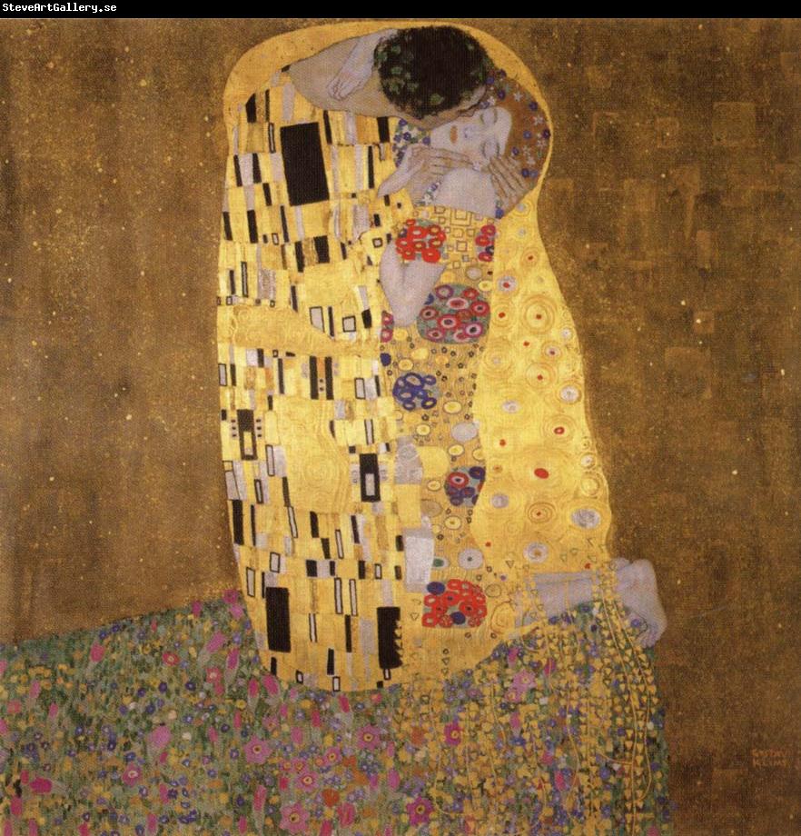 Gustav Klimt The Kiss